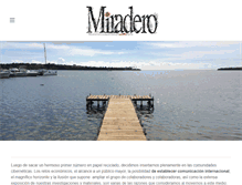 Tablet Screenshot of miradero.org